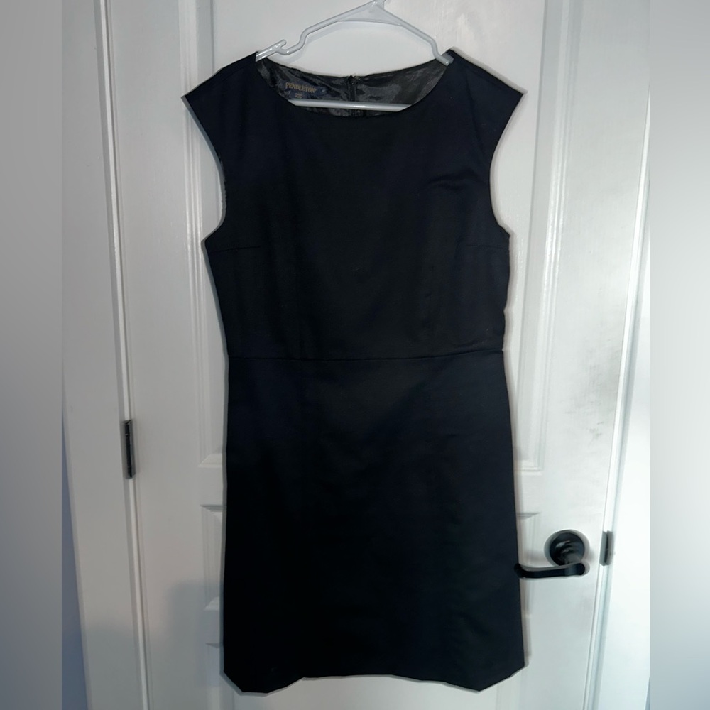 Pendleton Classic Black Midi Dress